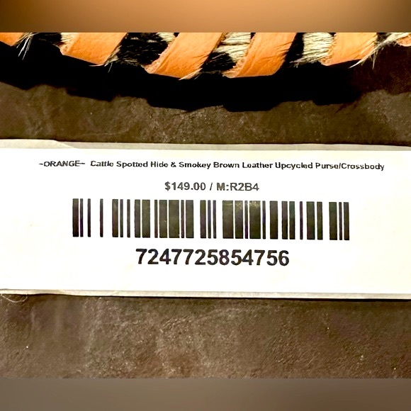 EUC Sandra Ling Speckled Hide & Brown Leather Small Bag - Picture 10 of 12